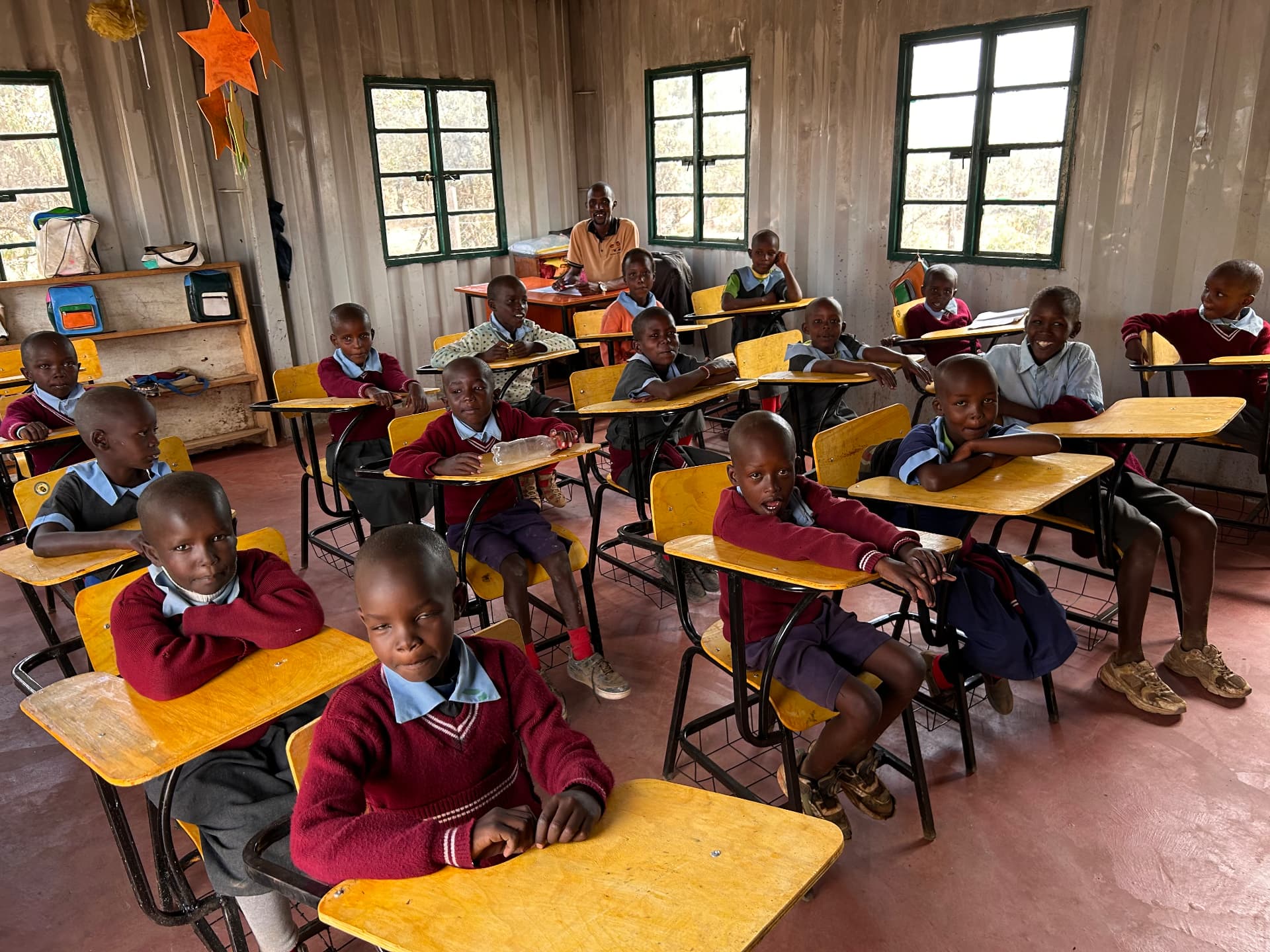 From Under a Tree to a Classroom of Their Own
